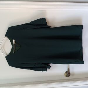 Forest green mini dress